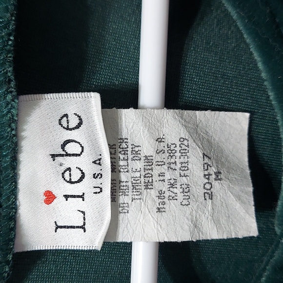 Liebe velour set size Medium invW 231 - Picture 2 of 7